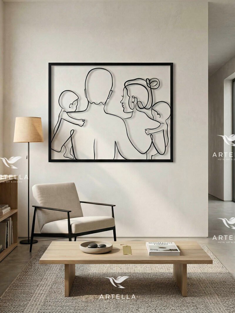 Happy Happy Family - 80cm x 60cm
